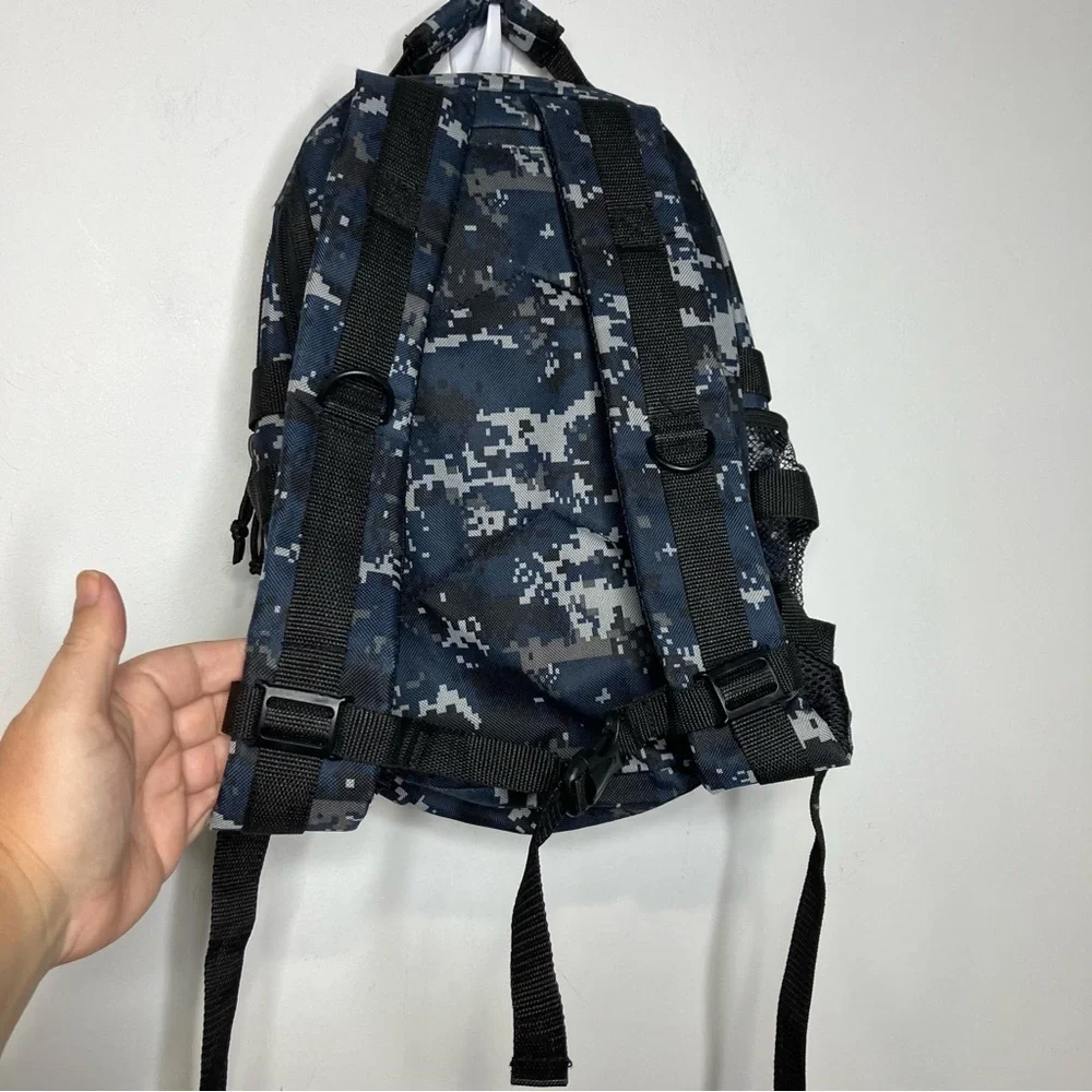 Nexpak tactical day pack‎ black & blue camouflage small/medium size